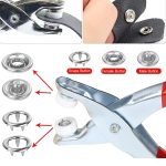 Metal snap button maker machine