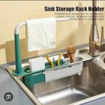 Sink storage rack holder